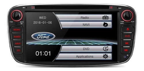 Estereo Ford Focus 2008-2011 Dvd Gps Touch Bluetooth Mirror