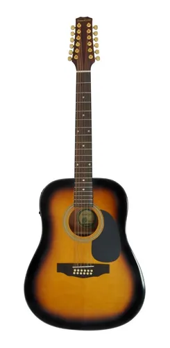 Guitarra Electroacustica Texana 12 Timberland Tw 1200eq sb