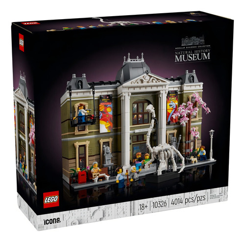 Lego Icons Museo De Historia Natural 10326 - 4014 Pz