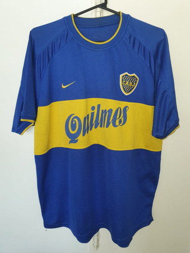 Camiseta Boca Juniors Nike 2000 Quilmes #22 Battaglia