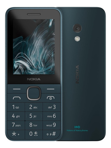 Teléfono Nokia 225 4g (2024) | Dual Sim | Desbloqueado Gsm | Versión Internacional | Color Azul Oscuro |