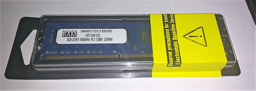 Memoria Ram 8gb Ddr3 1600mhz Pc3-12800 Udimm