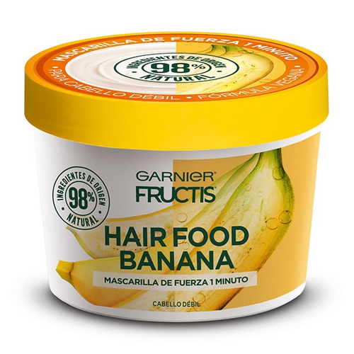 Imagen 2 de 5 de Máscara Garnier Fructis Hair Food Fuerza de 350mL