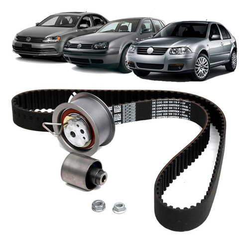 Kit Distribucion Bora Golf Iv Vento 1.9 2002/ Axr 