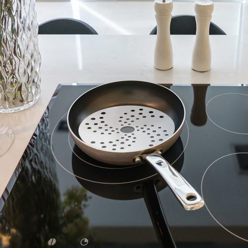 Cacerola Con Difusor, Cocina De Inducción, Aleta Conductora