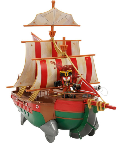 Set De Juego Barco Pirata Sonic Prime 6.35 Cm