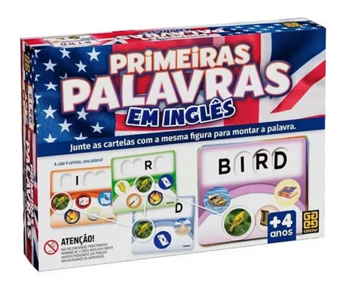 Jogo Primeiras Palavras - Loja Grow