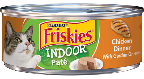 Alimento Húmedo Friskies Indoor - Pack 24 Latas - 5.5 Oz