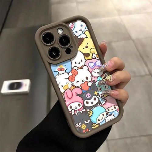 / Bonita Funda Hellokitty De Sanrio For iPhone 15 14 13 Pro