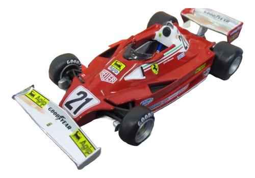 F1 Ferrari 312 T2 1977 Gilles Villeneuve 1/43 Ixo