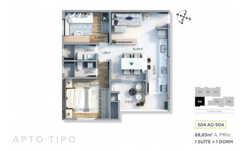 Imagem 7 de 16 de Apartamento No São Francisco De 0 M2 Com 2 Quartos - La14798.201-rede - La14798.201
