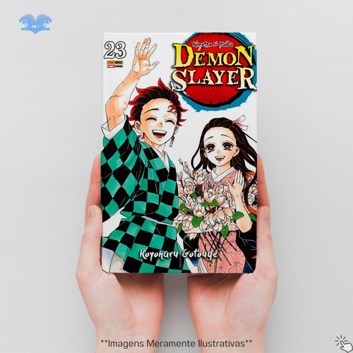 Kimetsu No Yaiba Mangá Vol. 1 Ao 23 + 5 Volumes Extras - Demon Slayer Coleção Completa Em Português