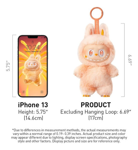 Afigura De Peluche Labubu The Monsters Big Into Energy, 1 Pi