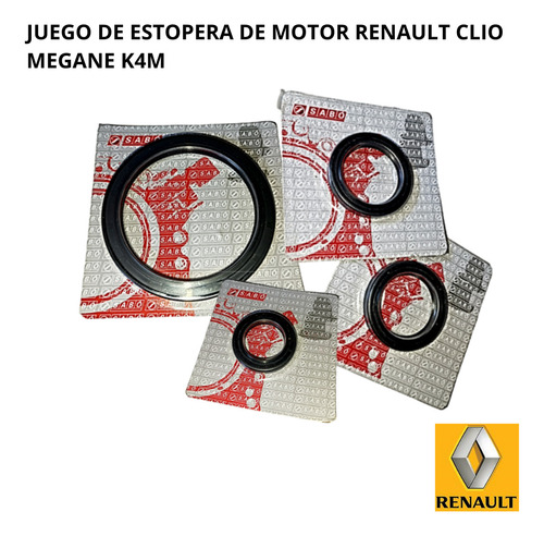 Juego De Estoperas De Motor Megane Clio K4m 16v 4pzs
