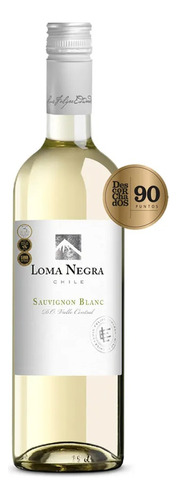 Vinho chileno branco Loma Negra Sauvignon Blanc Valle Central garrafa 750ml