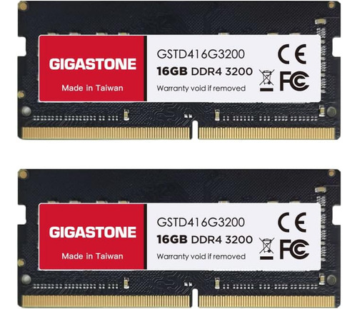 Kit Ddr4 Ram Gigastone De 32 Gb (2 X 16 Gb) Ddr4 3200 Mhz (2