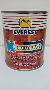 Imagen 1 de 1 de Barniz Tinteado Caoba Marca Everest X Galon