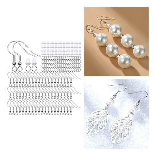 Paquete De 150 Ganchos Para Pendientes, Juego De Anillos De