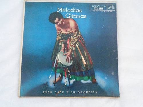 Disco De Vinilo . Melodías Gitanas . Russ Case Y Su Orquesta