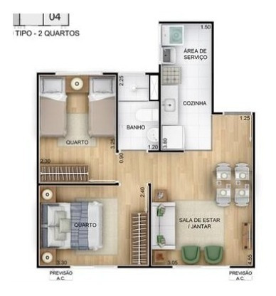 Imagem 26 de 26 de Apartamento À Venda No Bairro Hípica - Porto Alegre/rs - O-27069-44197