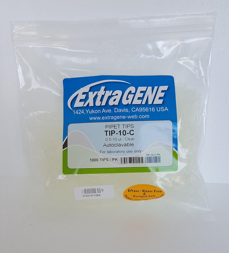 Puntas De Pipeta Universales Extragene De 10 Ul (transparen