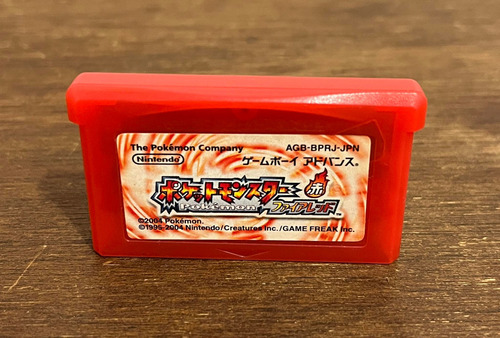 Pokemon Firered Japonés - Game Boy Advance