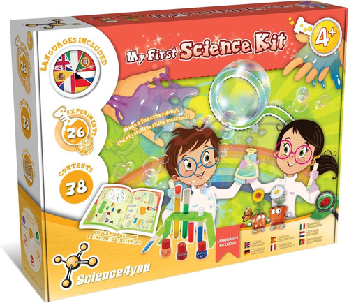 Science4you - Primer Kit De Ciencias Niños 4 Años - Kit Cien