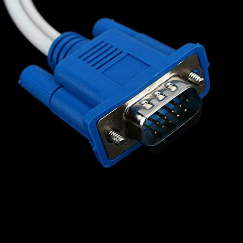 (1) Adaptador Vga Svga A S-video Rca Para Computadora