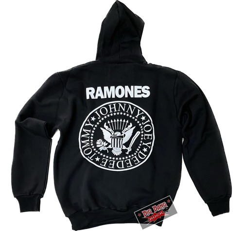 Buzo Ramones Talle L - Large ( 55 Cm X 72 Cm ) Big Bang Rock