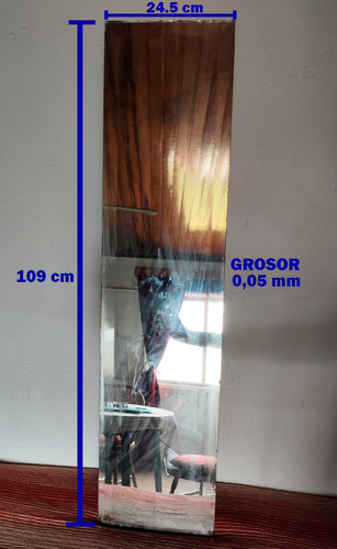 Espejo Rectangular Sin Marco Blanco (Usado)