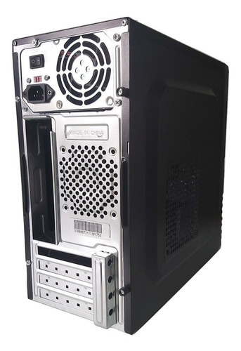 Gabinete C/ Fonte 200w 1 Baia Mymax Escritório Pequeno 2 Usb