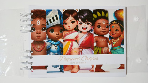 Pequenos Orixás - Livro De Colorir Branco