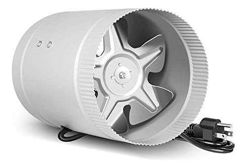 Ipower Silent Ventilador De Refuerzo De 6 Pulgadas 174 Cfm V