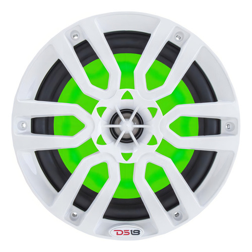 Parlantes Marinos Ds18 Nauticos 6 Pulgadas 100w Rms Rgb Nxl6 Color Blanco