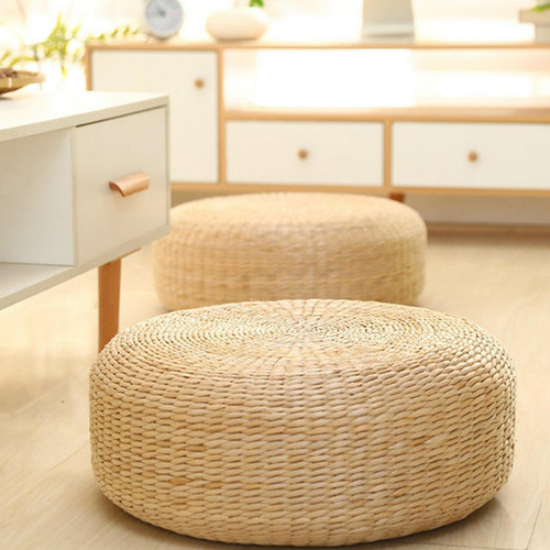 Cojín De Asiento De Tatami Cojín De 40 Cm De Diámetro