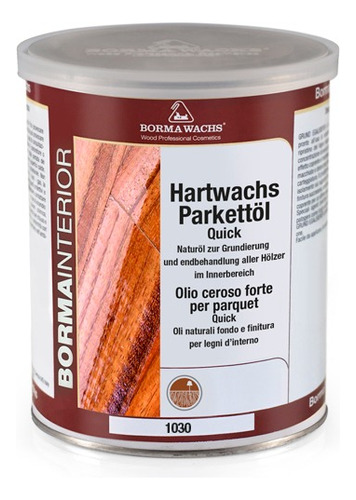 Hard Wax Parquet Oil, Borma Wachs