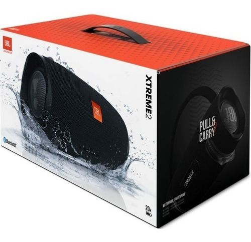 Caixa Som Bluetooth Jbl Xtreme 2 40w Preta Jbl Xtreme 2