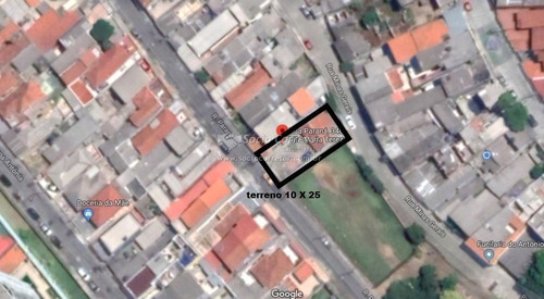 Alugo Terreno 249m² Com Casa Antiga - Vila Augusta - Terreno Para Aluguel No Bairro Vila Maria Tereza - Guarulhos, Sp - Sc00811