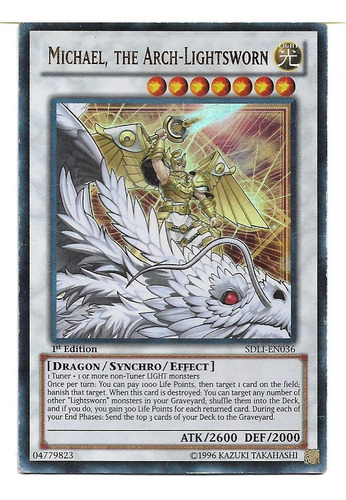 Carta Yugioh Michael, The Arch-lightsworn (holo)