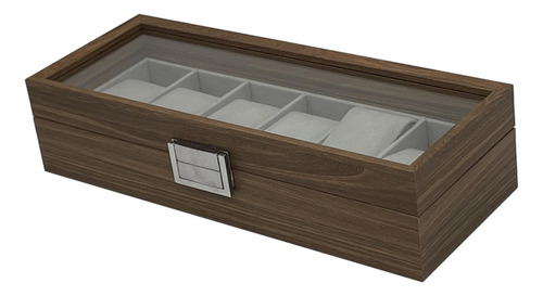 Caja De Exhibición De Reloj Con Parte Superior Transparente