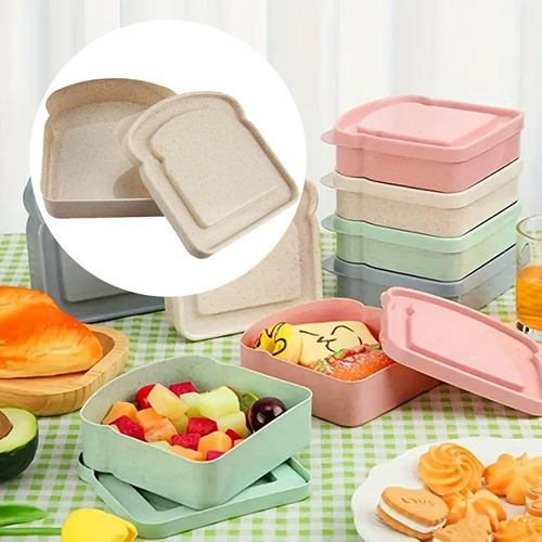 X Bento Lunch Box Sandwich Toast Bento Box Para Cenar Fuera