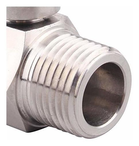 Mini Valvula Bola Acero Inoxidable 1 2 Dama Rosca Npt