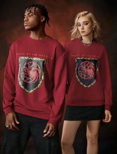 Hoodies Sweater House Of Dragon (la Casa Del Dragon)