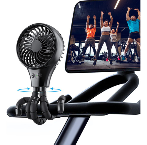 Morecore Ventilador De Clip Oscilante Automatico Para Bicicl