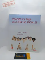 Comprar Estadistica Para Las Ciencias Sociales