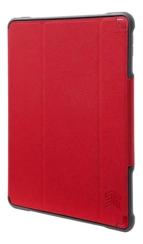 Estuche Case Stm Dux Plus Duo Para iPad De 10.2  Rojo