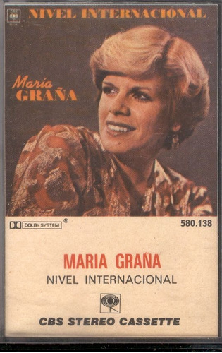 Maria Graña - Nivel Internacional - Cassette Usado