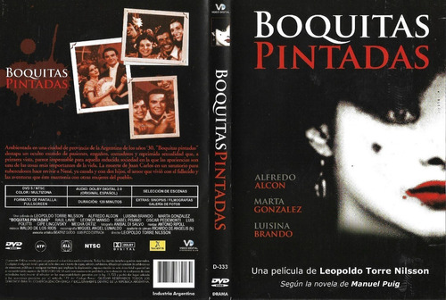 Boquitas Pintadas Dvd Alfredo Alcón Luisina Brando