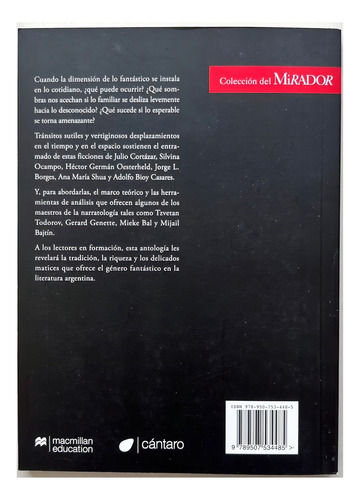 Cuentos Fantasticos Argentinos / Ed. Cántaro