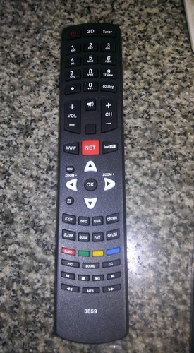 Control Remoto Rc3100l07 Netflix Smart Tv Tcl Hitachi Noblex
